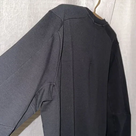 lululemon L Men’s Black Crew Pullover Athletic Sweatshirt